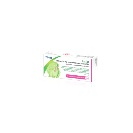 Aislar 24 Compresse Rivestite 200mg+30mg