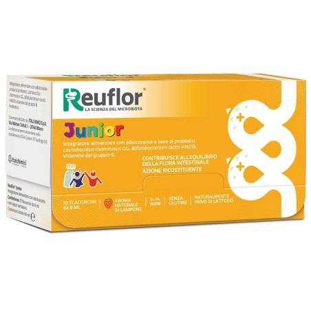 Reuflor Junior Integratore Per Benessere Intestinale Dei Bambini 10 Flaconi