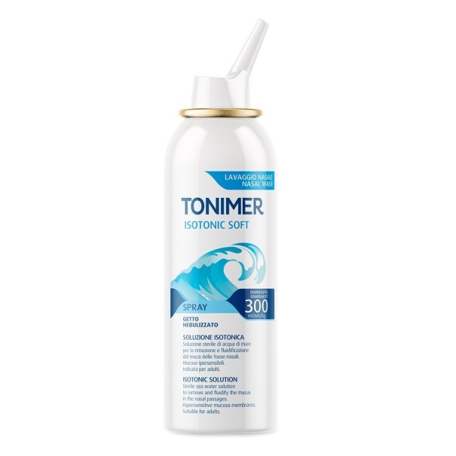Soluzione Isotonica Acqua Di Mare Tonimer Isotonic Soft Osmolalita' 300 Mosm/kg Spray 100 Ml Soluzione Isotonica Acqua Di Mare Tonimer Isotonic Soft Osmolalita' 300 Mosm/kg Spray 100 Ml