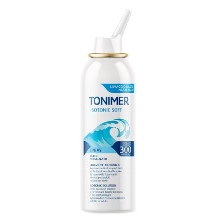 Soluzione Isotonica Acqua Di Mare Tonimer Isotonic Soft Osmolalita' 300 Mosm/kg Spray 100 Ml Soluzione Isotonica Acqua Di Mare Tonimer Isotonic Soft Osmolalita' 300 Mosm/kg Spray 100 Ml