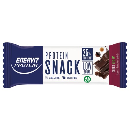 Enervit Protein Snack Choco Veg Low Sugar 33 G X 25 Pezzi Enervit Protein Snack Choco Veg Low Sugar 33 G X 25 Pezzi
