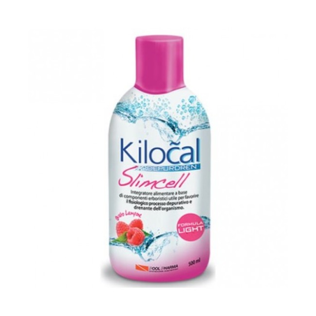 Kilocal Depurdren Slimcell Light Lampone Integratore Alimentare 500ml Kilocal Depurdren Slimcell Light Lampone Integratore Alimentare 500ml