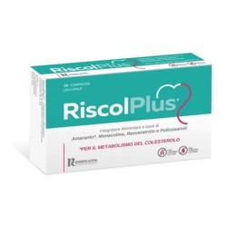 Riscol Plus Integratore Per Il Cuore E La Salute Metabolica 60 Compresse