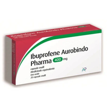 Ibuprofene Aur 20 Capsule Mol 400mg