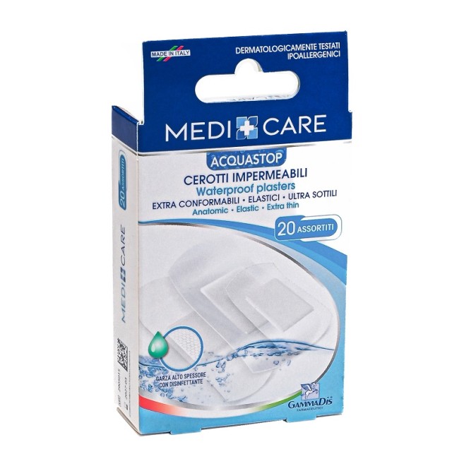 Cerotto Medicare Antiacqua Assortiti 20 Pezzi Cerotto Medicare Antiacqua Assortiti 20 Pezzi