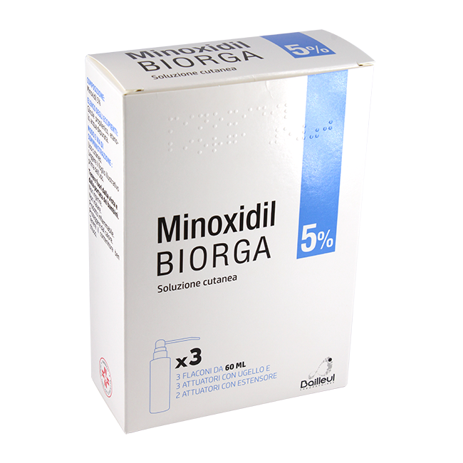 Minoxidil Biorga Sol Cut 3fl5%
