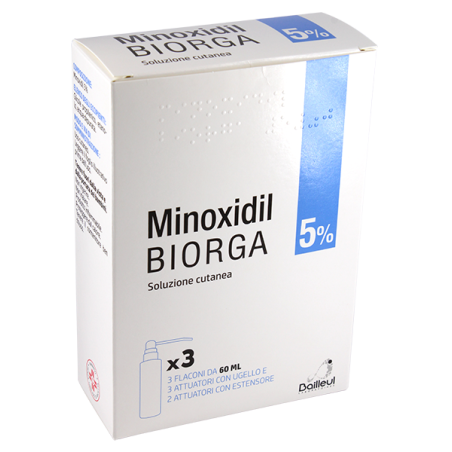 Minoxidil Biorga Sol Cut 3fl5%
