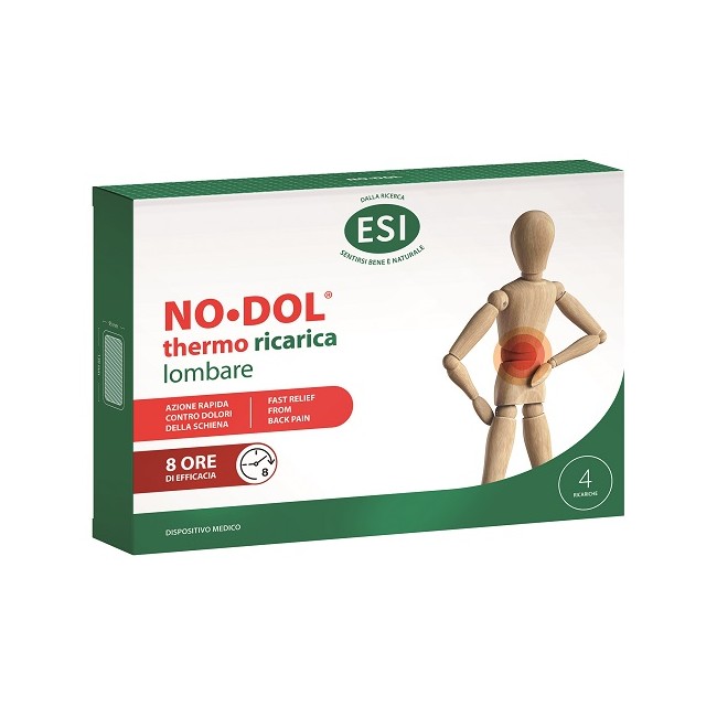 Esi No Dol Thermo Ricarica Lombare 4 Pezzi Esi No Dol Thermo Ricarica Lombare 4 Pezzi