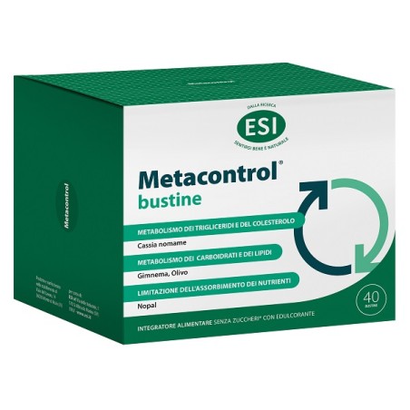 Esi Metacontrol Integratore per la Salute Metabolica 40 Bustine Esi Metacontrol Integratore per la Salute Metabolica 40 Bustine