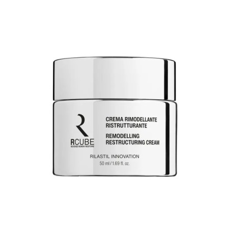 Vaso da 50 ml di Rilastil Rcube Crema Viso Rimodellante Ristrutturante Vaso da 50 ml di Rilastil Rcube Crema Viso Rimodellante Ristrutturante