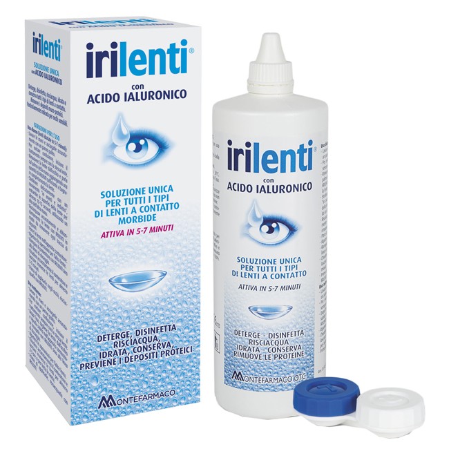 SOLUZIONE UNICA PER LENTI A CONTATTO IRILENTI 300ML SOLUZIONE UNICA PER LENTI A CONTATTO IRILENTI 300ML