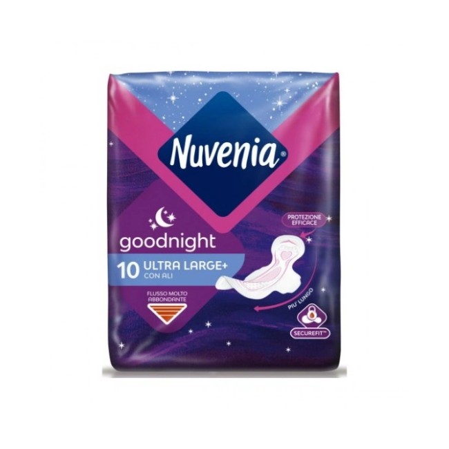 Nuvenia Ultra Notte Con Ali 10 Pezzi Nuvenia Ultra Notte Con Ali 10 Pezzi