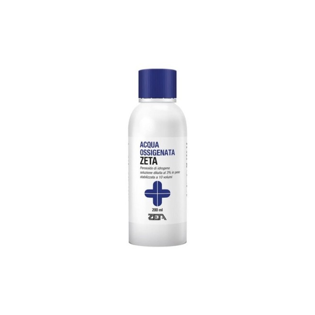 Zeta Farmaceutici Acqua Ossigenata 10 Volumi 200 Ml Zeta Farmaceutici Acqua Ossigenata 10 Volumi 200 Ml