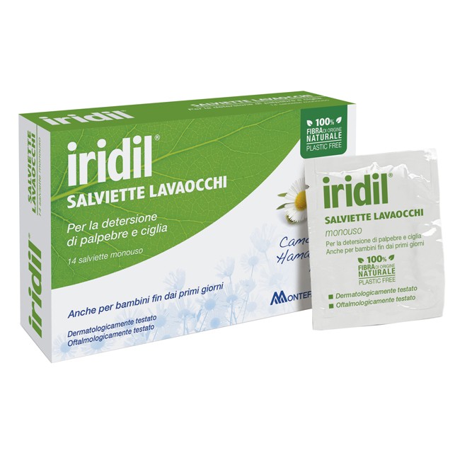 Montefarmaco Otc Iridil Salviette Lavaocchi 14 Salviettine Monodose Montefarmaco Otc Iridil Salviette Lavaocchi 14 Salviettine Monodose