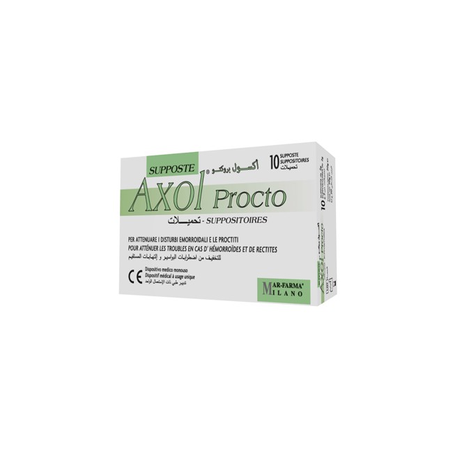 Axol Procto 10 Supposte X 2 G Axol Procto 10 Supposte X 2 G