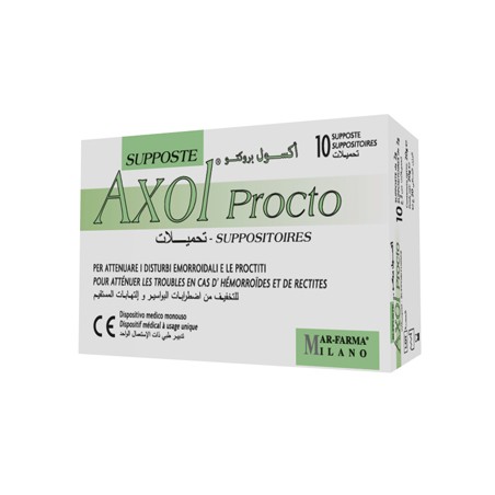 Axol Procto 10 Supposte X 2 G Axol Procto 10 Supposte X 2 G