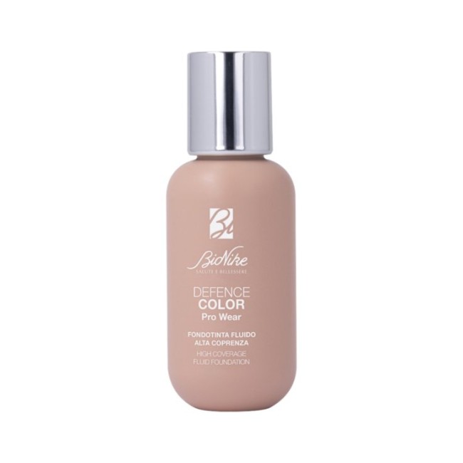 Flacone da 50 ml di Bionike Defence Color Pro Wear Fondotinta Fluido Alta Coprenza Sand 3 Flacone da 50 ml di Bionike Defence Color Pro Wear Fondotinta Fluido Alta Coprenza Sand 3