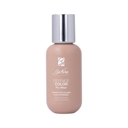 Flacone da 50 ml di Bionike Defence Color Pro Wear Fondotinta Fluido Alta Coprenza Beige 4