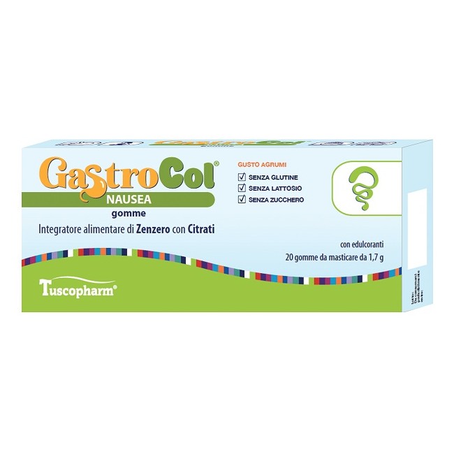 Gastrocol Nausea Gomme Gusto Agrumi 34 G