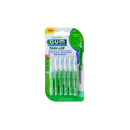 GUM TRAV-LER 1,1 SCOVOLINO PER BENESSERE DENTALE 6 PEZZI GUM TRAV-LER 1,1 SCOVOLINO PER BENESSERE DENTALE 6 PEZZI