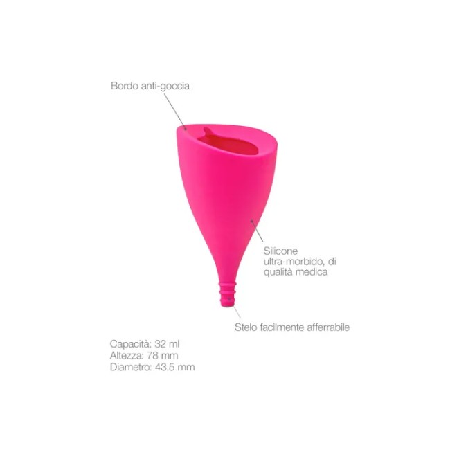 Intimina Lily Cup Coppetta Mestruale Misura B 1 Pezzo