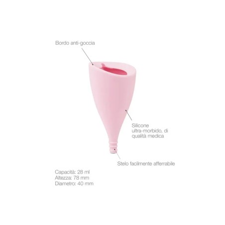 Intimina Lily Cup Coppetta Mestruale Misura A 1 Pezzo Intimina Lily Cup Coppetta Mestruale Misura A 1 Pezzo