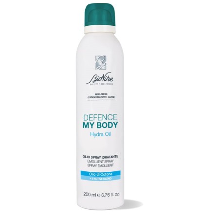Flacone Spray da 200 ml di Bionike Defecne My Body Hydraoil Olio Idratante Flacone Spray da 200 ml di Bionike Defecne My Body Hydraoil Olio Idratante