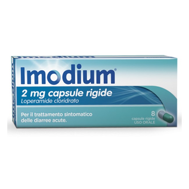 Imodium 2mg 8 Capsule Rigide Imodium 2mg 8 Capsule Rigide
