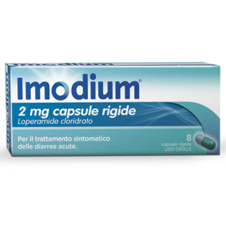 Imodium 2mg 8 Capsule Rigide Imodium 2mg 8 Capsule Rigide
