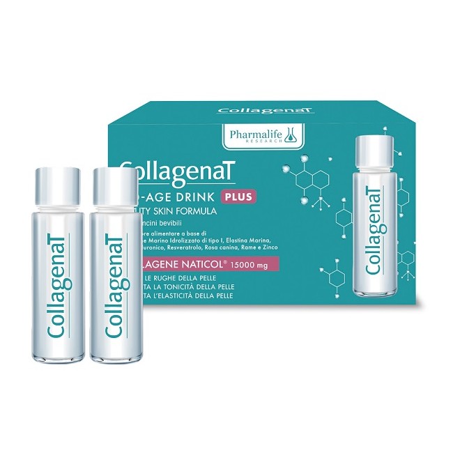 Collagenat No Age Drink Plus 7 Flaconcini Collagenat No Age Drink Plus 7 Flaconcini