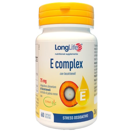 Longlife E Complex 60 Capsule Vegetali Longlife E Complex 60 Capsule Vegetali