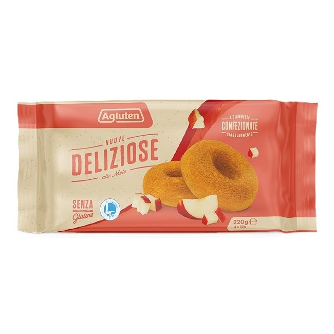 Agluten Nuove Deliziose 4 Pezzi Da 55 G