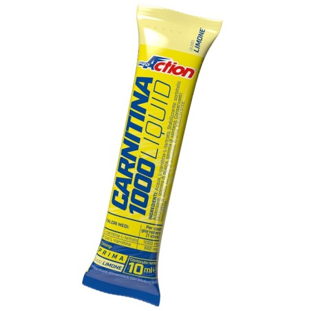 Proaction Carnitina 1000 Liquid Integratore Per L'Attività Sportiva 10 Ml Proaction Carnitina 1000 Liquid Integratore Per L'Attività Sportiva 10 Ml