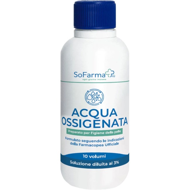 Acqua Ossigenata Classica Disinfettante 3% 10 Volumi 250ml Acqua Ossigenata Classica Disinfettante 3% 10 Volumi 250ml