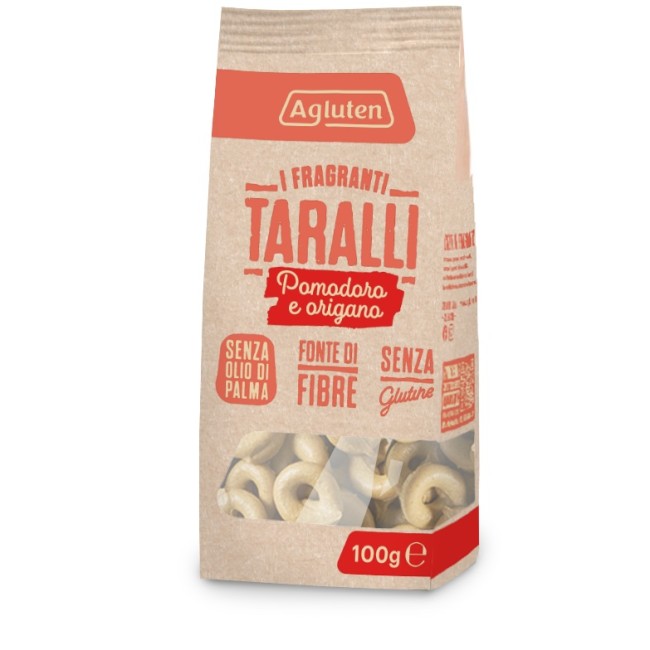 Agluten Taralli Pomodoro E Origano 100 G Agluten Taralli Pomodoro E Origano 100 G