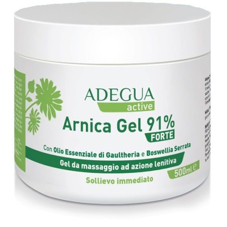 Adegua Arnica Plus 91% Gel Forte 500 Ml