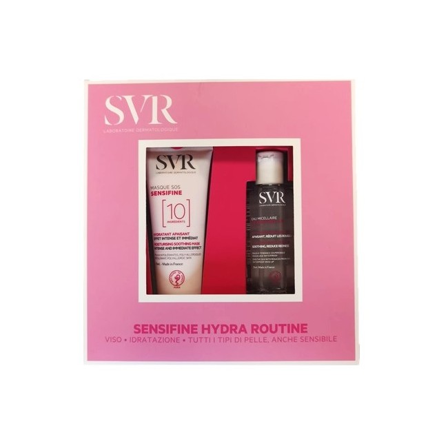 Kit Viso di Svr Sensifine Maschera SOS +  Acqua Micellare