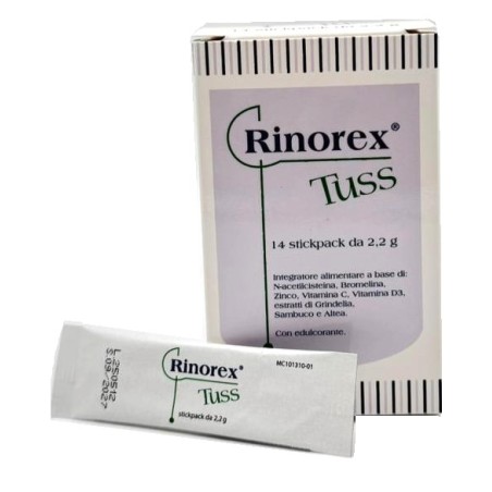 Rinorex Tuss 14 Stickpack Da 2,2 G Rinorex Tuss 14 Stickpack Da 2,2 G