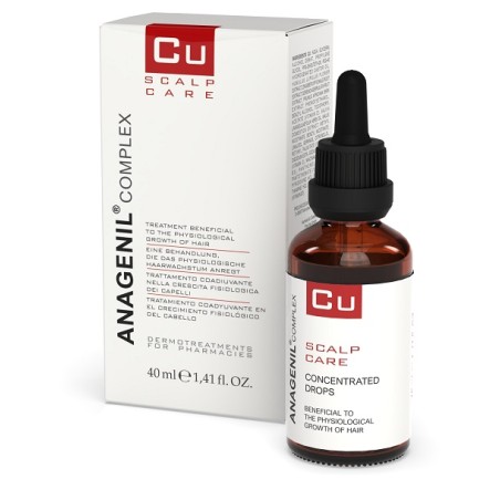 Flacone da 40 ml di VItal Plus CU Anagenil Complex Trattamento Anti Caduta