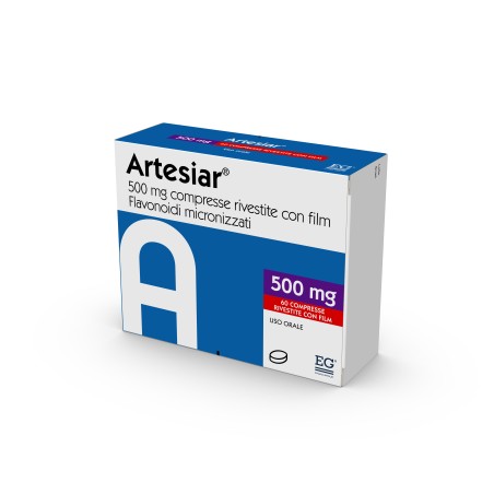 Artesiar 60 Compresse Rivestite 500mg Artesiar 60 Compresse Rivestite 500mg