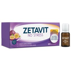 Zetavit No Stress Integratore Per Il Benessere Mentale 12 Flaconcini
