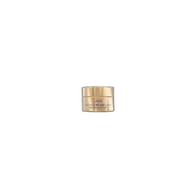 Vaso da 50 ml di Bionike Defence Gold Crema Viso Fortificante Notte