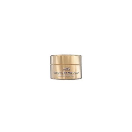 Vaso da 50 ml di Bionike Defence Gold Crema Viso Fortificante Notte