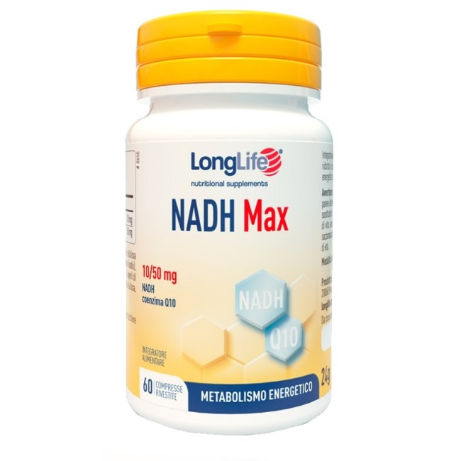 Longlife Nadh Max 60 Compresse Rivestite Longlife Nadh Max 60 Compresse Rivestite
