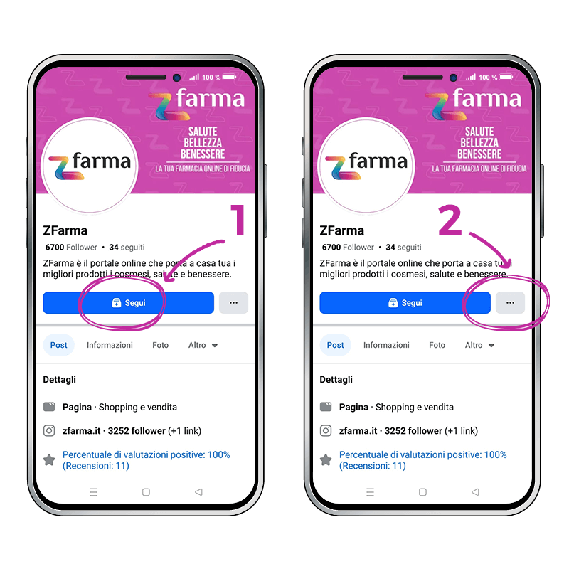 Seguici sui social e ricevi uno sconto