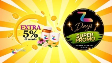 Zdays di ottobre: extra -5% su tutti gli integratori