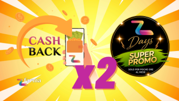 ZDays: per 48 ore il cashback raddoppia!